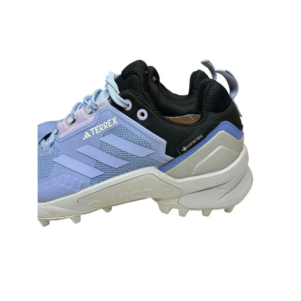 adidas Terrex Swift R3 Gore-Tex Shoes Size 7 Women's Hiking Sneakers Blue Dawn